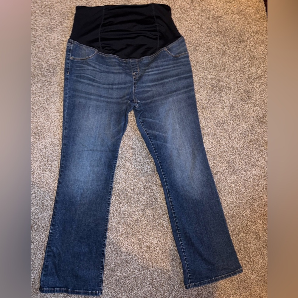 Ingrid & Isabel Indigo Maternity Jeans